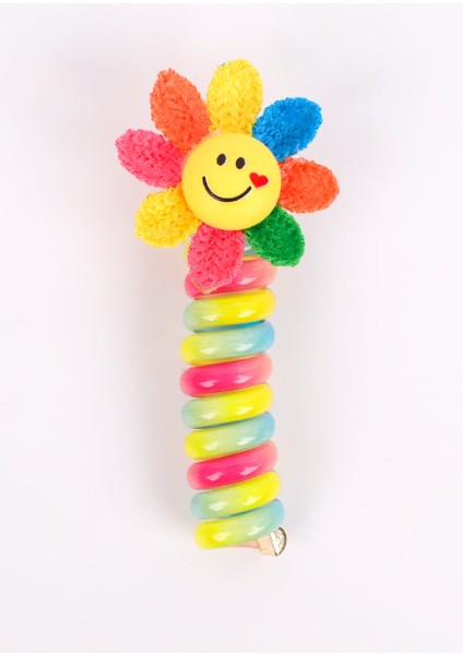 Çok Renkli Papatya Figürlü Kız Çocuk Makarna Toka fırsatları