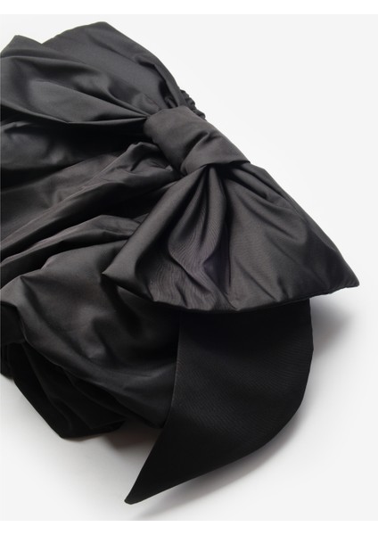 Siyah Kız Çocuk Balon Etek - Anna