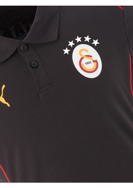 Lisanslı Puma A Takım Polo Galatasaray Yazılı Siyah 5 Yıldızlı T-Shirt modelleri