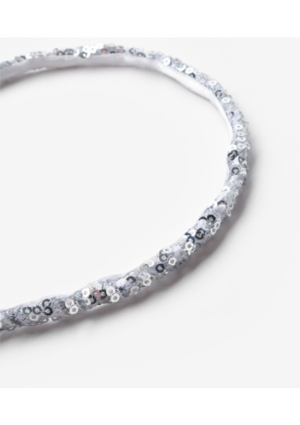 Gümüş Pullu Kız Çocuk Taç fırsatları