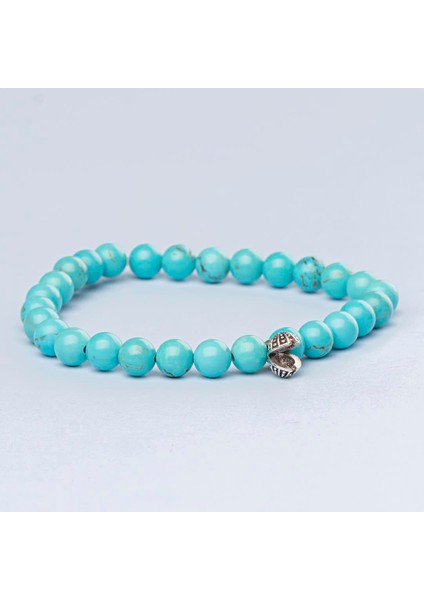 Turkuaz Doğal Taş Bileklik (6 Mm) – Ruh Mavisi fiyatları