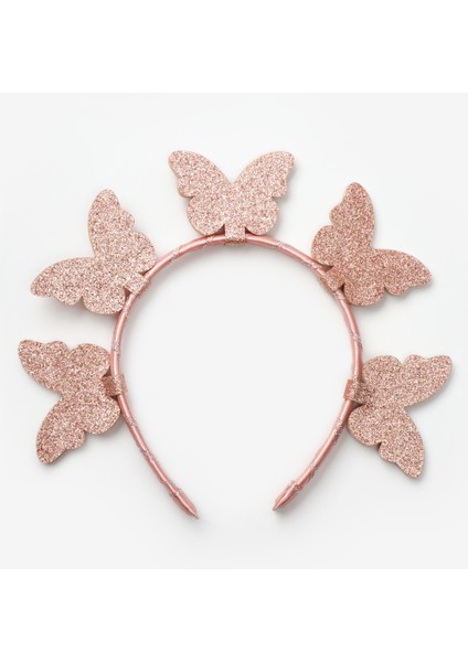 Rose 5'li Kelebek Figürlü Kız Çocuk Taç modelleri