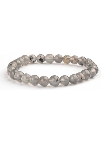 Labradorit Doğal Taş Bileklik (6 Mm) – Mistik Varlık