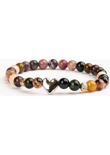 Turmalin Doğal Taş Bileklik (6 Mm) – Ruh Zırhı