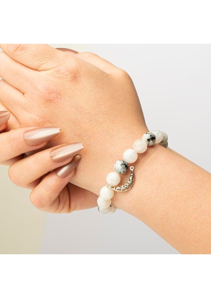 Aytaşı Doğal Taş Bileklik (10 Mm) – Huzurlu Akış modelleri