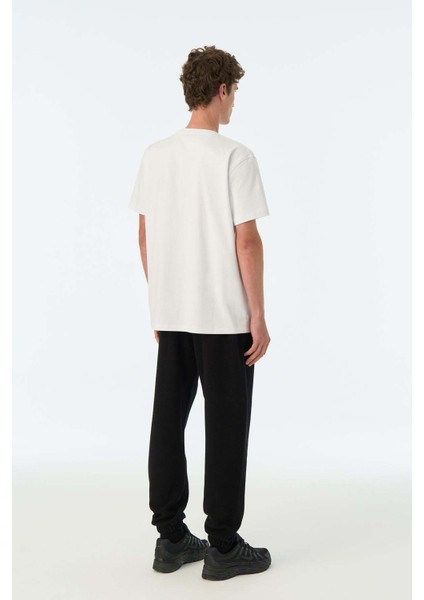 Logo Supersoft Erkek Eşofman Altı - Siyah fırsatları