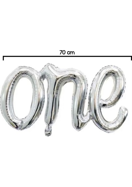 Gümüş One Balon