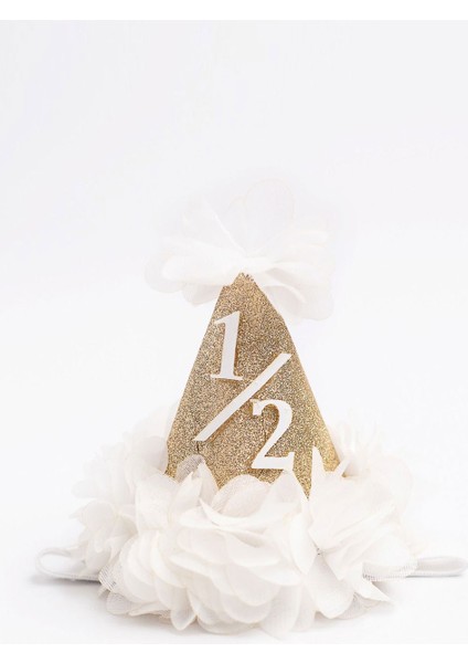 Beyaz 1/2 Yaş Huni Bebek Taç fiyatları