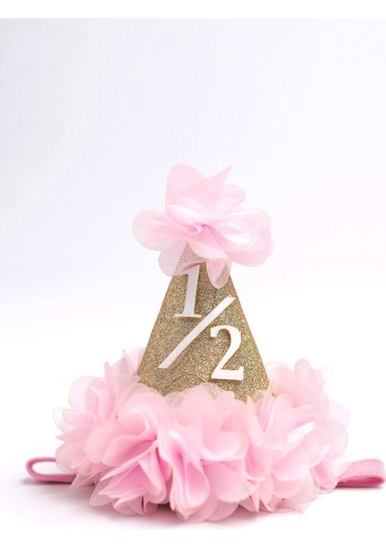 Pembe 1/2 Yaş Huni Bebek Taç fiyatları