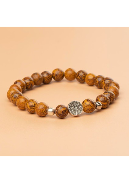 Ağaç Jasper Doğal Taş Bileklik (8 Mm) – Ruh Dengesi fiyatları