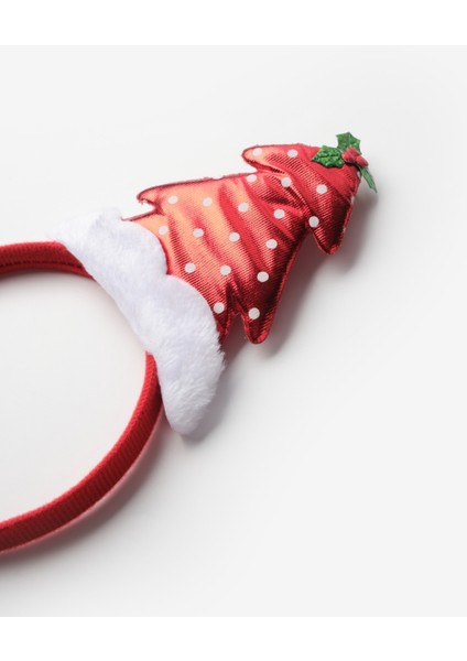 Kırmızı Puanlı Yılbaşı Ağacı Kız Çocuk Taç fırsatları