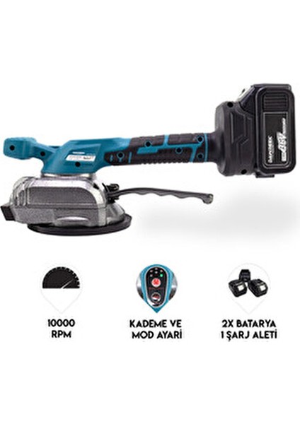 36V Terazili Fayans Tokmağı Ergonomik Tasarım ve Kablosuz Kullanım İmkanı fırsatları