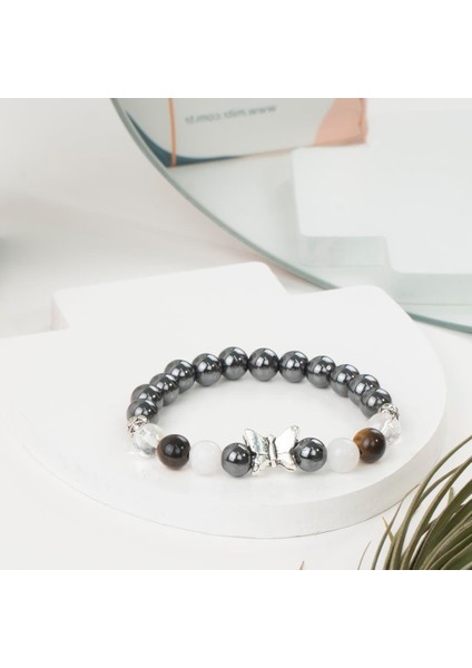 Ikizler Burcu Doğal Taş Bileklik