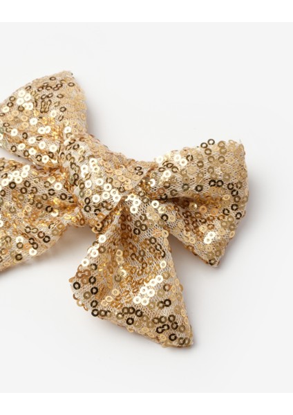 Altın Payetli Kız Çocuk Klips Toka fırsatları