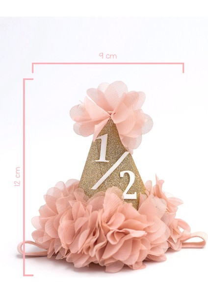 Pudra 1/2 Yaş Huni Bebek Taç modelleri