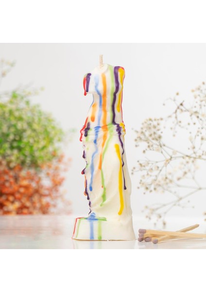 Tasarım Renkli Soya Wax Mum modelleri