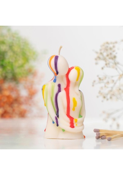 Tasarım Renkli Soya Wax Mum indirimleri