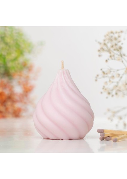 Kasırga Temalı Vegan Soya Mum