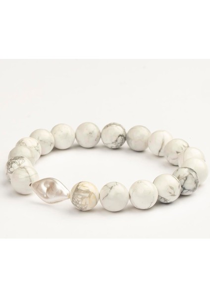 Havlit Doğal Taş Bileklik (10 Mm) – Sessiz Güç