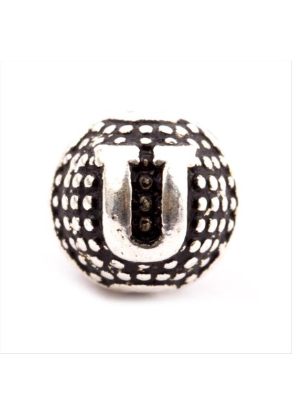 Wizard 8 mm Metal Harf Metal Tesbih Harfi -U