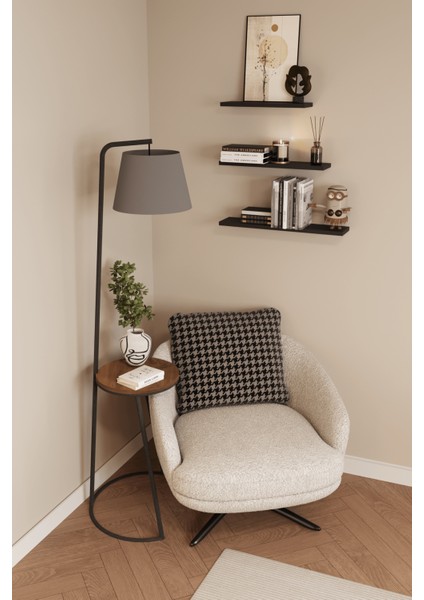 3'lü Dekoratif Raf Duvar Rafı modelleri