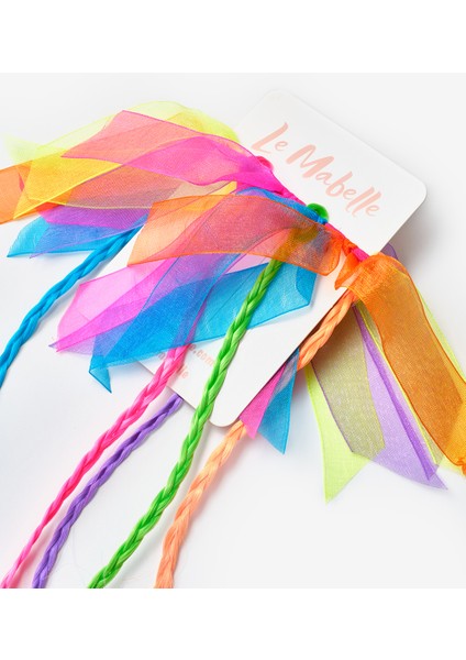 Çok Renkli Saç Detaylı Kız Çocuk Toka fırsatları