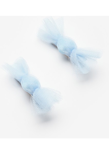 Mavi Şeker Figürlü Kız Çocuk 2'li Klips Toka fırsatları