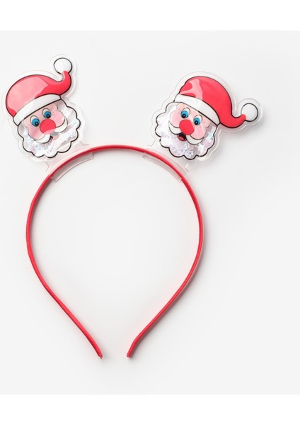 Kırmızı Ikili Noel Baba Kız Çocuk Taç modelleri