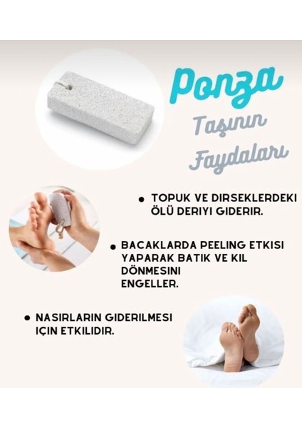 2'li Topuk ve Ayak Bakım Taşı Seti, Doğal ve Etkili Ayak Şıklığı Için Ideal fiyatları
