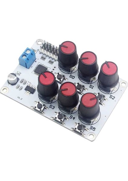 6 Kanal Potansiyometreli Servo Motor Kontrol Kartı