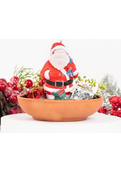 Özel Tasarım Yeni Yıl Temalı Soya Mum