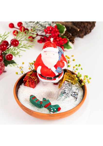 Özel Tasarım Yeni Yıl Temalı Soya Mum fiyatları