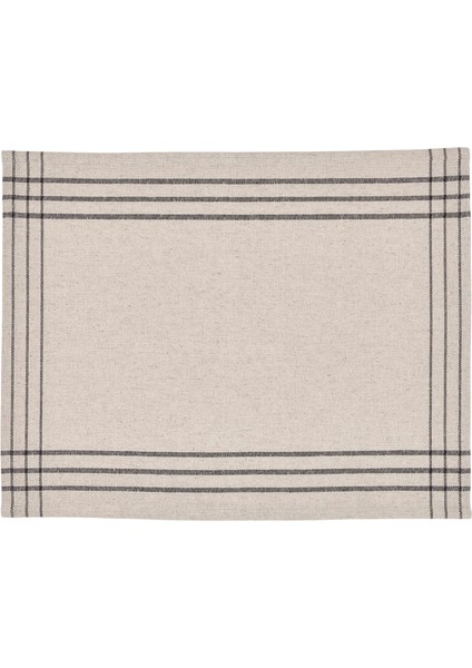 Vårarv Amerikan Servis Koyu Gri Natürel 35X45 cm