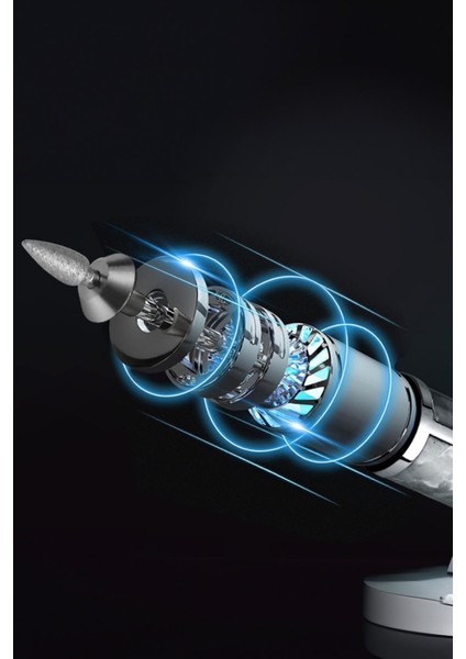 6 Parça Şarjlı Tırnak Törpü ve Frezesi Seti, Profesyonel Manikür ve Pedikür Aleti modelleri