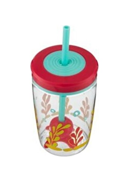 Ahtapot Temalı Su Matara 470 ml BPA İçermeyen Pembe Renkli Ergonomik Tasarım fırsatları