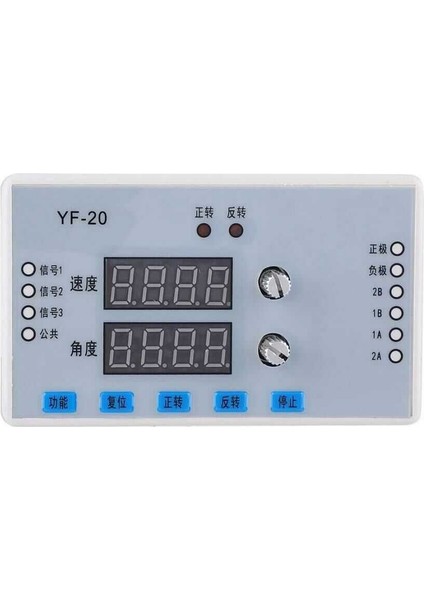 Yf-20 Göstergeli Step Motor Hız Kontrol Cihazı 7-30V Dc