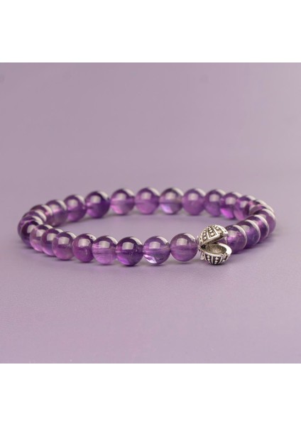 Ametist Doğal Taş Bileklik (6 Mm) – Doğal Kristal Enerjisi fiyatları