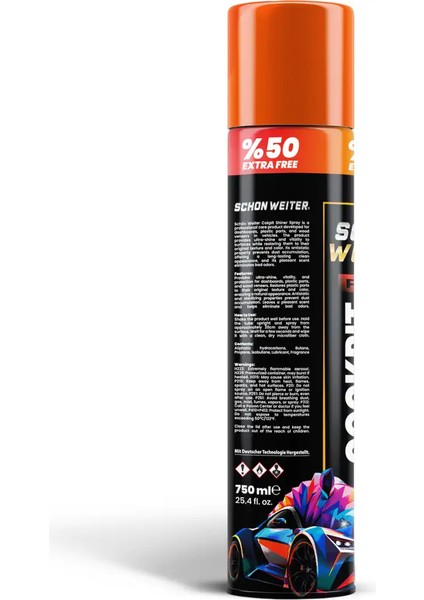Torpido Parlatıcı ve Yenileyici Sprey 750 ml fiyatları