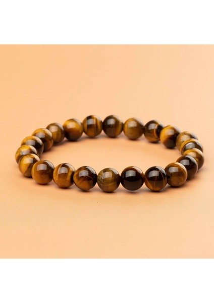 Kaplan Gözü Doğal Taş Bileklik (8 Mm) – Ruhun Işıltısı fiyatları