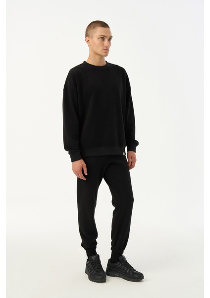 Basic Super Soft Erkek Eşofman Altı - Siyah