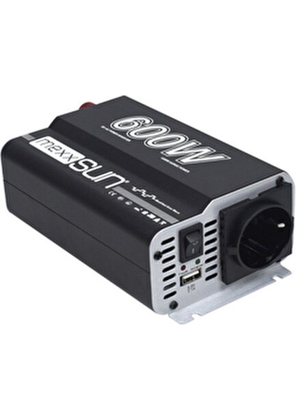 Modifiye Sinus 12V 600W Inverter Güvenilir Enerji Dönüştürücü Alüminyum Kasa