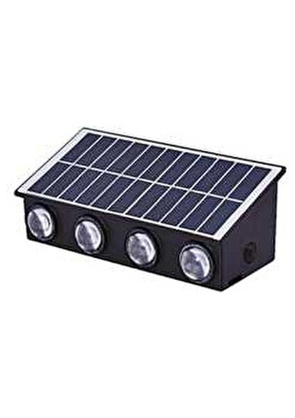 Kos Solar LED Aplik Dış Mekan Güneş Enerjili Uzun Ömürlü 20W Enerji Tasarruflu