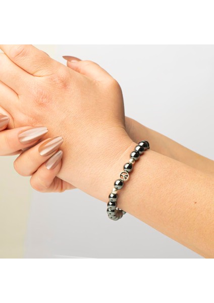 Hematit Doğal Taş Bileklik (8 Mm) – Dengeli Titreşim fiyatları