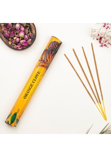 Portakal & Karanfil Aromalı Premium Çubuk Tütsü