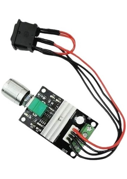 Dc 6-28V 3A Pwm Hız ve Yön Kontrollü Motor Sürücü - 1203BK