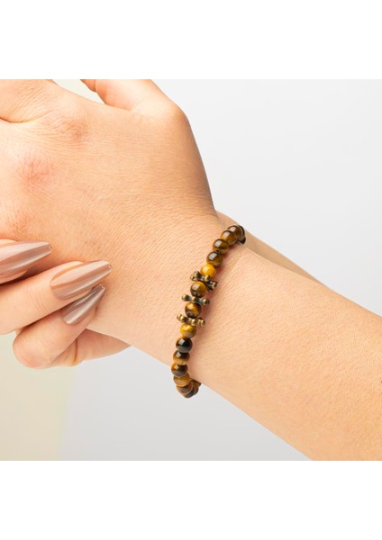 Kaplan Gözü Doğal Taş Bileklik (6 Mm) – Gücün Ritmi modelleri