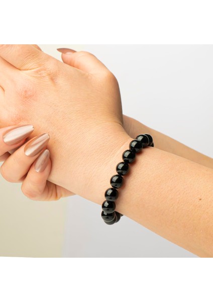 Oniks Doğal Taş Bileklik (10 Mm) – Sessiz Koruyucu fiyatları