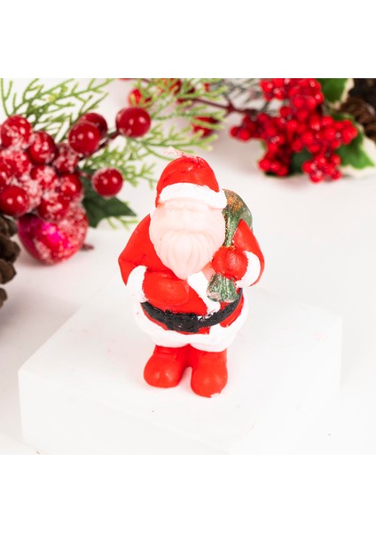 Noel Baba Temalı Soya Mum fiyatları