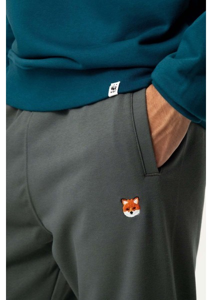 Kızıl Tilki Soft Fleece Erkek Eşofman Altı - Gri fiyatları