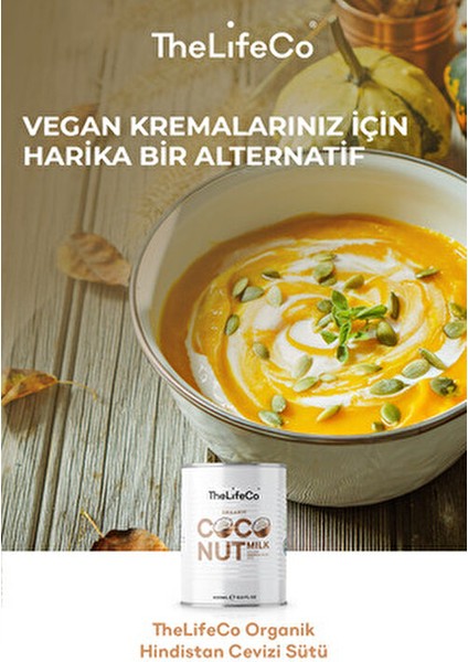 Hindistan Cevizi Sütü 400 ml x 2 Adet (Laktozsuz, Glutensiz, Vegan) fırsatları
